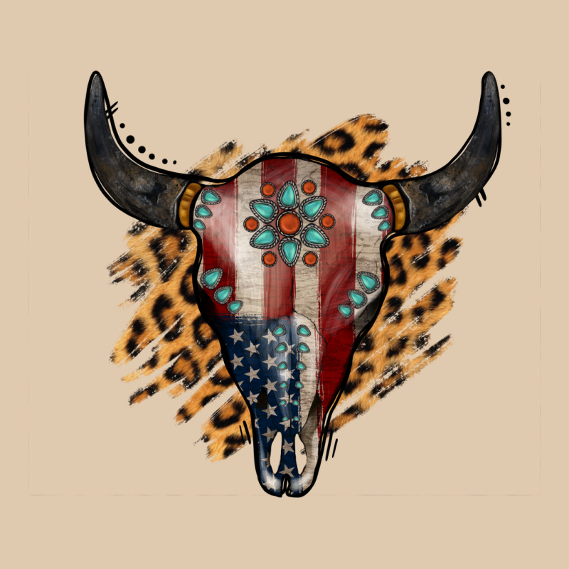 American Bull Skull Heavyweight Sweatshirt by Jasminsmagicworld | Teevron