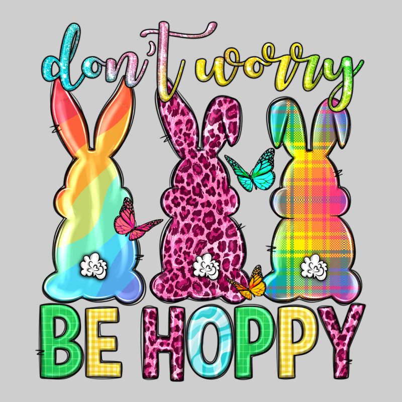 Don't Worry Be Hoppy Easter Day Premium Tee by Neo Western | Teevron