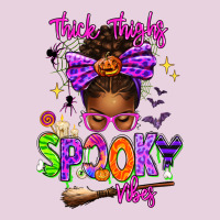 Thick Thighs Spooky Vibes Ladies Tee | Teevron