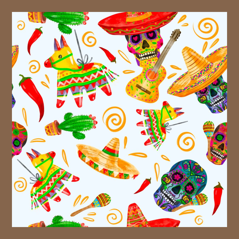 Mexico Seamless Pattern Premium Tee by FaDigitalArtStudio | Teevron