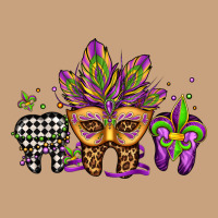 Mardi Gras Teeth Dental Assistant Vintage Tee | Teevron