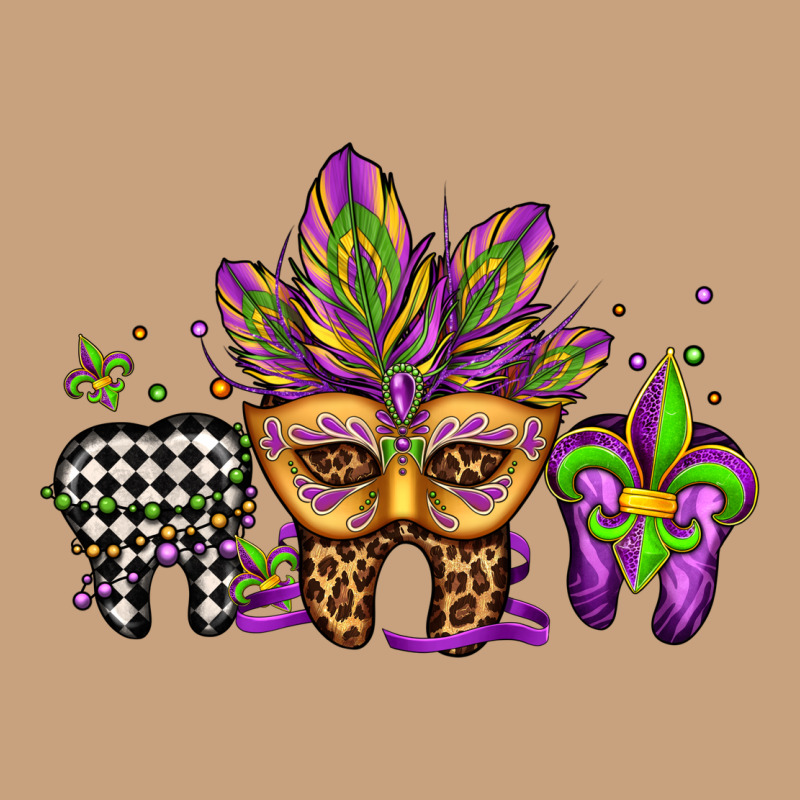 Mardi Gras Teeth Dental Assistant Vintage Tee by Jasminsmagicworld | Teevron