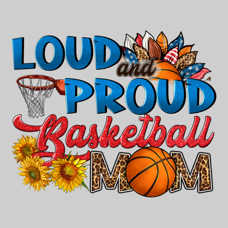 Loud And Proud Basketball Mom Premium Tee by HRA Design Shop | Teevron
