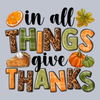 In All Things Give Thanks Premium Hoodie | Teevron
