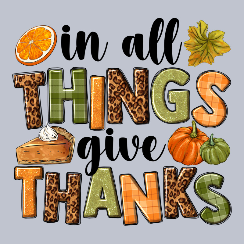 In All Things Give Thanks Premium Hoodie by NancyCooperArtShop | Teevron