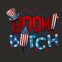 Boom Bitch 4th Of July Heavy Core Tee | Teevron