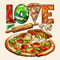 Love Pizza Vintage Hoodie | Teevron
