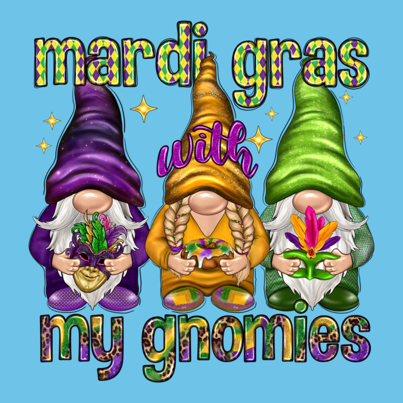 Mardi Gras With My Gnomes Premium Sweatshirt by NancyCooperArtShop | Teevron