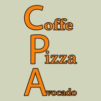 Coffe Pizza Avocado Heavyweight Hoodie | Teevron