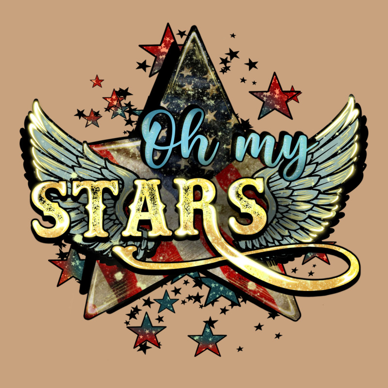 Oh My Stars America Wings Vintage Tee by NancyCooperArtShop | Teevron