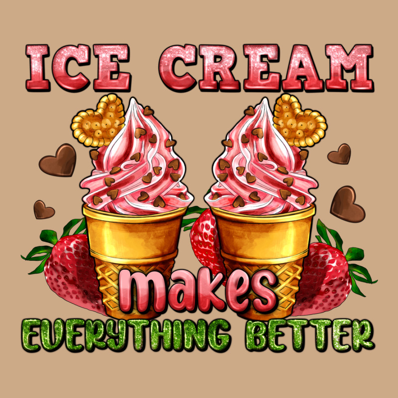 Ice Cream Makes Everything Better Vintage Hoodie by AdoDesignShop | Teevron