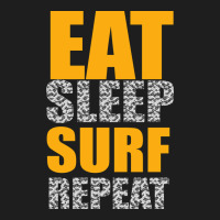 Eat Sleep Surf Repeat Heavyweight Hoodie | Teevron