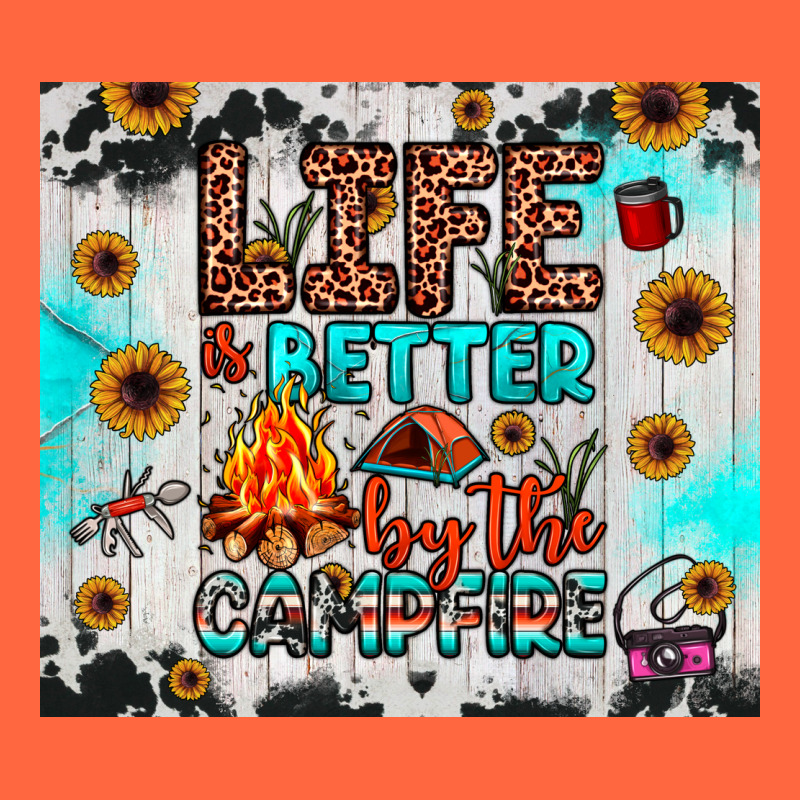 Life Is Better By The Campfire Premium Hoodie by JahusDesignShop | Teevron
