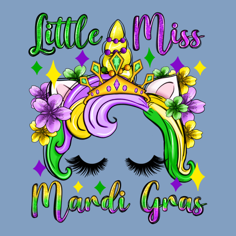 Little Miss Mardi Gras Unicorn  Olivia Urban Hoodie by OliviaCreatesArt | Teevron