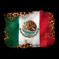 Mexican And Leopard Flag Heavy Core Tee | Teevron