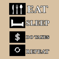 Tax Day Eat Sleep Do Taxes Repeat Gift Heavyweight Hoodie | Teevron