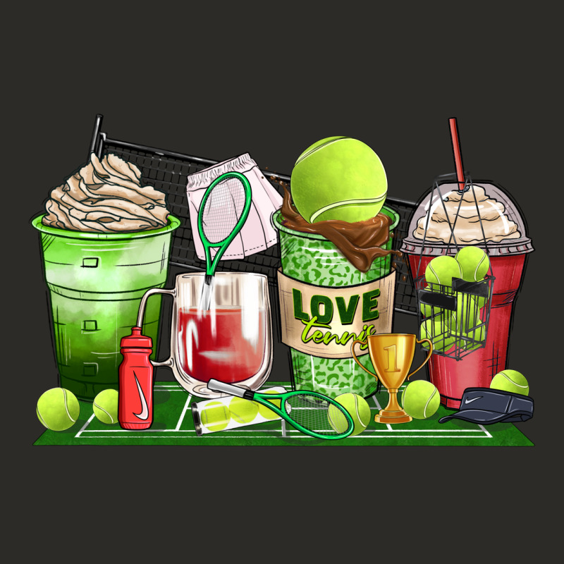 Tennis Coffee Cups Heavy Core Tee by Zillion Design Studio | Teevron