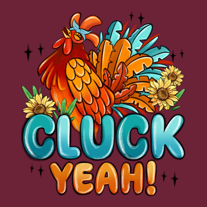 Cluck Yeah Long Sleeve Tee by MaliasSmallBusiness | Teevron