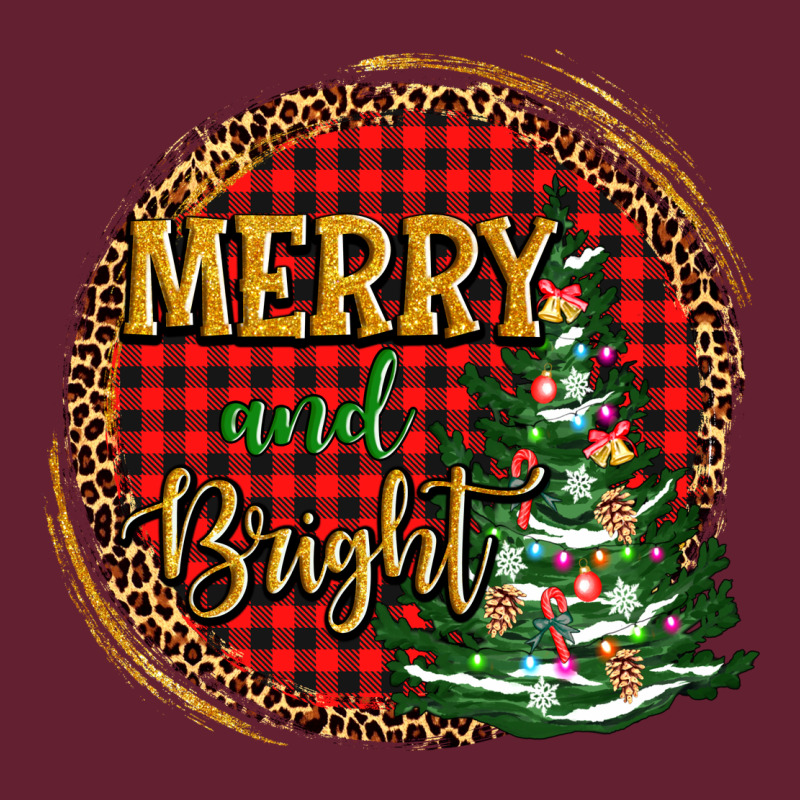 Merry And Bright Christmas Tree Classic Tee by AdoDesignShop | Teevron