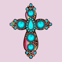 Gemstone Cross Ladies Tee | Teevron