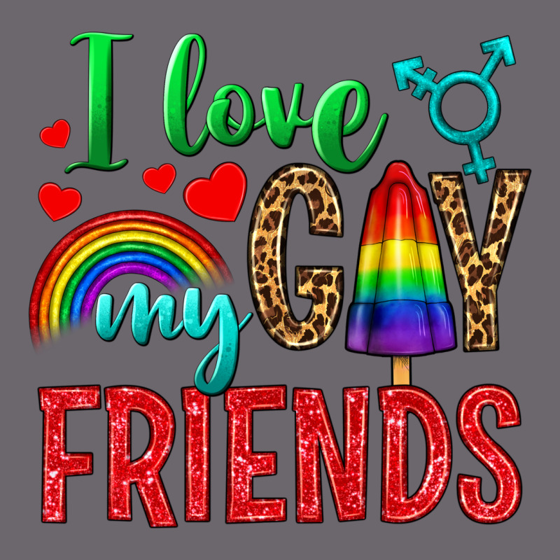 I Love My Gay Friends Premium Sweatshirt by NancyCooperArtShop | Teevron
