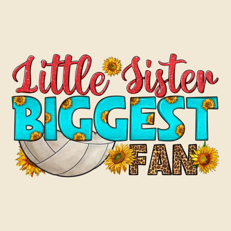 Little Sister Biggest Fan Premium Tee by HRA Design Shop | Teevron