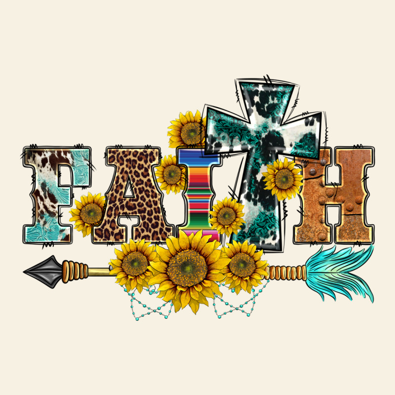 Western Faith Arrow Sunflowers Vintage Tee by BarkalooDesign | Teevron