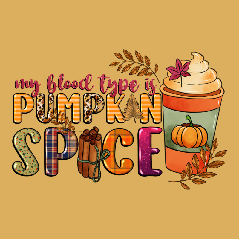 My Blood Type Is Pumpkin Spice Premium Hoodie by NancyCooperArtShop | Teevron