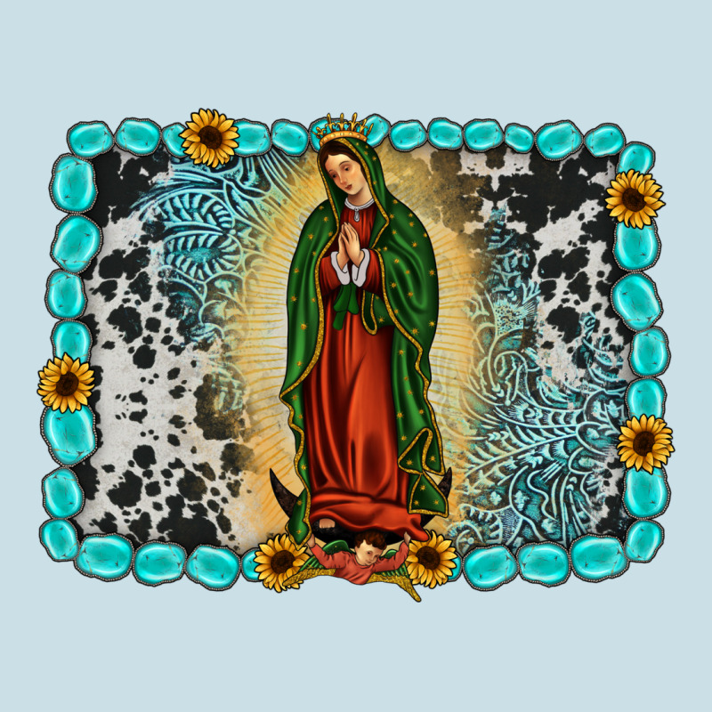 Gemstone Our Lady Of Guadalupe Ladies Tee by JahusDesignShop | Teevron