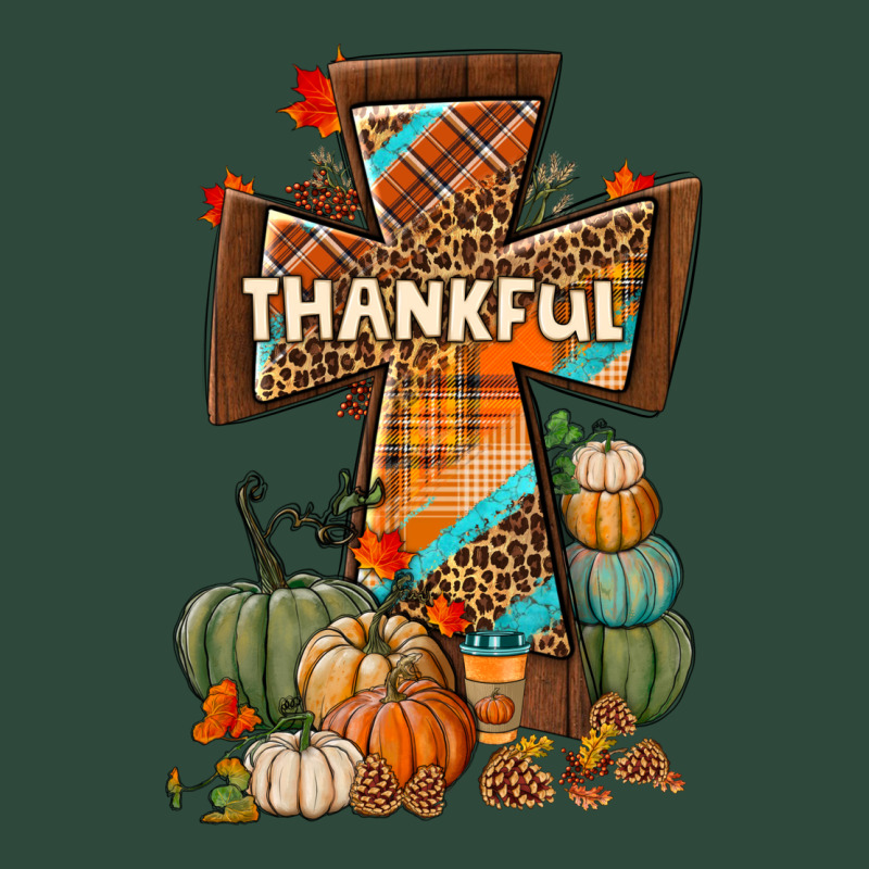 Thankful Fall Cross Zipper Hoodie by BundleAndBundleShop | Teevron