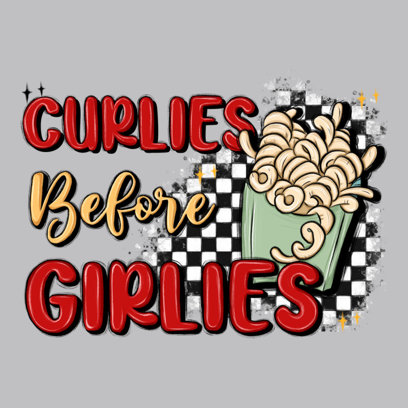 Curlies Before Girlies Long Sleeve Tee by MaliasSmallBusiness | Teevron