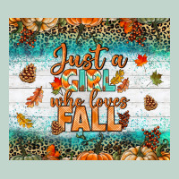 Just A Girl Who Loves Fall Tumbler Zipper Hoodie | Teevron