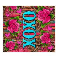 xoxo valentine's day pink roses and hearts | Teevron