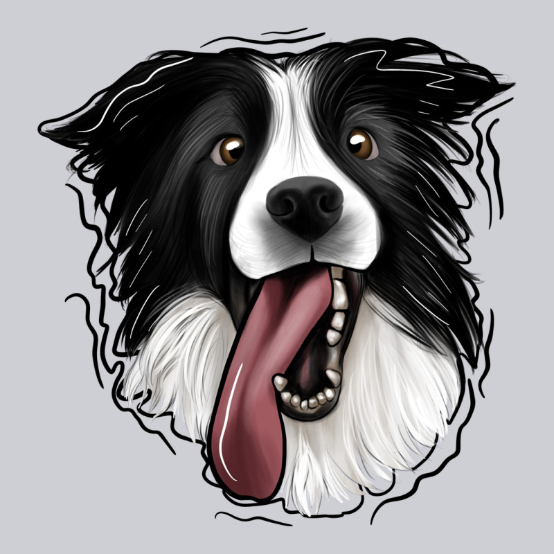 Border Collie Heavyweight Sweatshirt by Jasminsmagicworld | Teevron