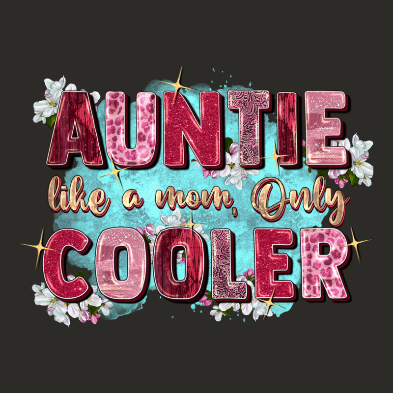 Auntie Like Mom Only Cooler Heavy Core Tee by Zillion Design Studio | Teevron