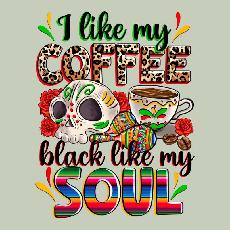 I Like My Coffee Black Like My Soul Ladies Tee by Zillion Design Studio | Teevron
