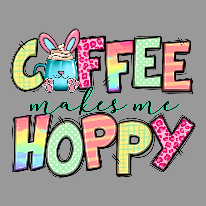 Coffee Makes Me Hoppy Easter Vintage Hoodie by Jasminsmagicworld | Teevron