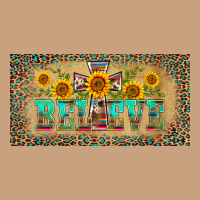 Western Believe Leopard Aztek License Plate Template Vintage Tee | Teevron