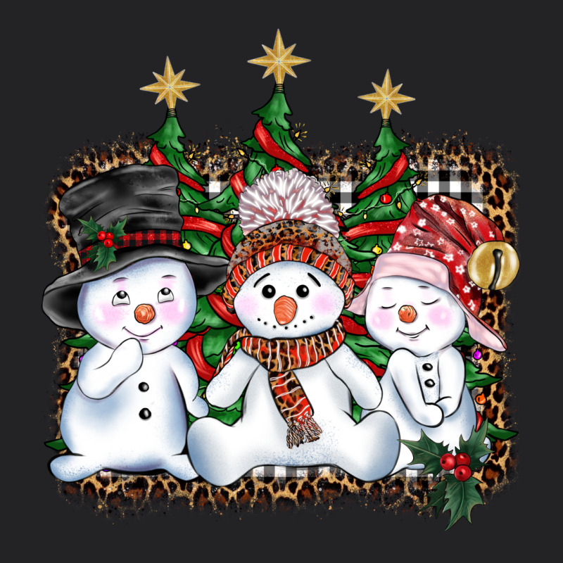 Christmas Snowman Vintage Tee by AdoDesignShop | Teevron
