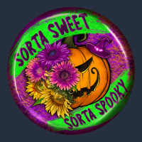 Halloween Round Earrings Zipper Hoodie | Teevron