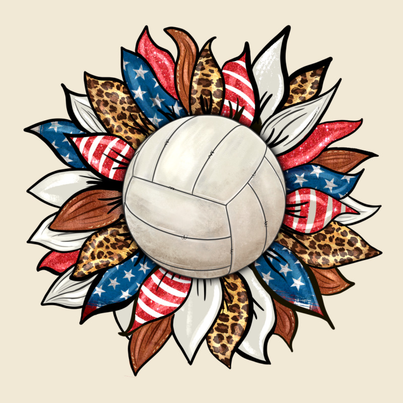 Volleyball Sunflower Premium Tee by HRA Design Shop | Teevron