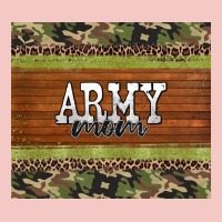 Army Mom Leopard Glitter Camouflage Urban Heavy Tee | Teevron