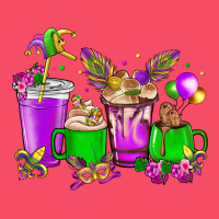 Mardi Gras Coffee Cups Premium Sweatshirt | Teevron