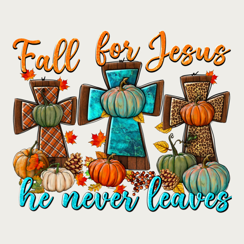 Fall For Jesus He Never Leaves Zipper Hoodie by BundleAndBundleShop | Teevron