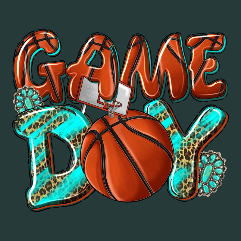 Game Day Leopard Basketball Premium Sweatshirt by NancyCooperArtShop | Teevron