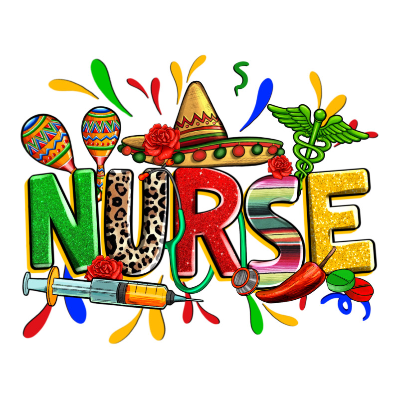 Cinco De Mayo Nurse Ladies Tee by Zillion Design Studio | Teevron