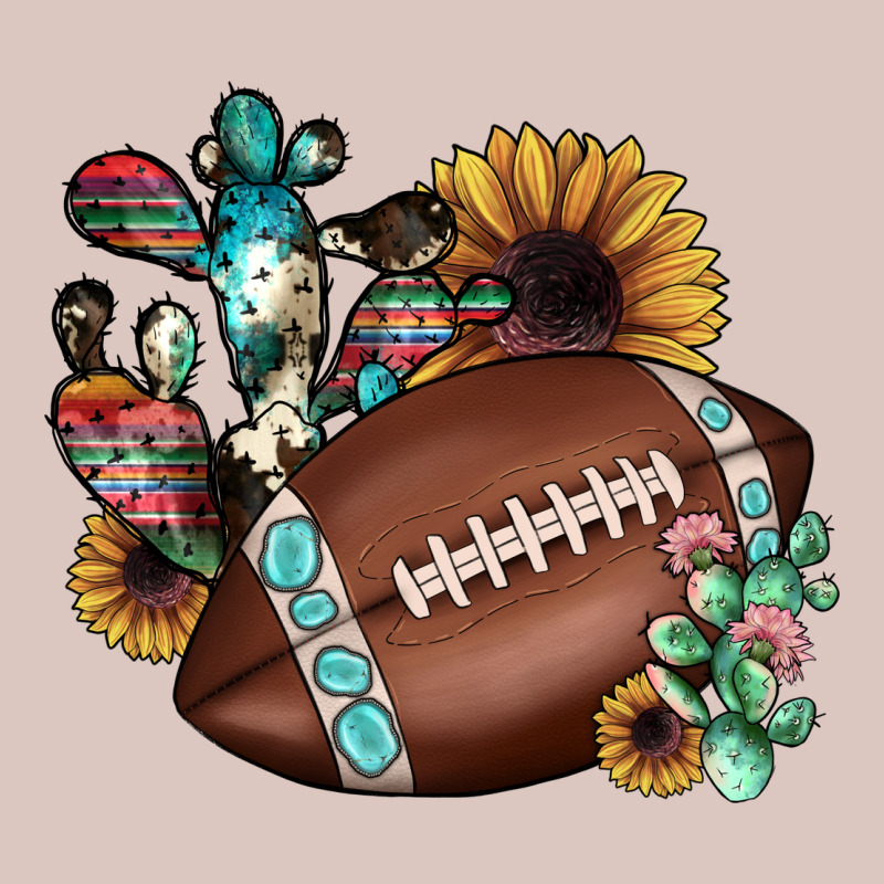 Football Cactus Sunflower Premium Hoodie by JahusDesignShop | Teevron
