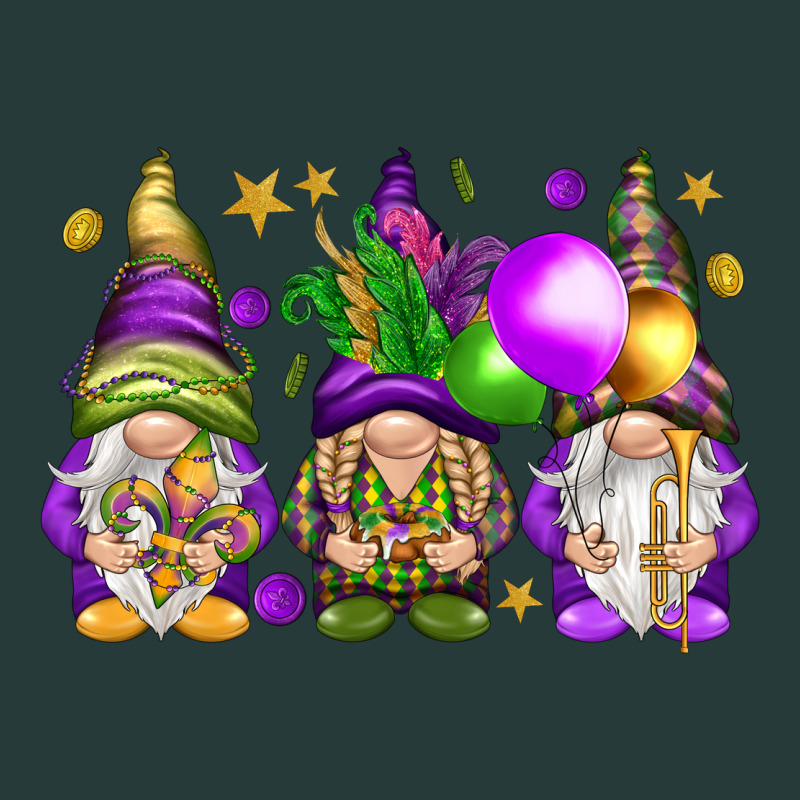 Mardi Gras Gnomes Premium Sweatshirt by NancyCooperArtShop | Teevron