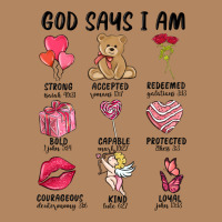 God Says I Am Valentine's Day Long Sleeve Tee | Teevron