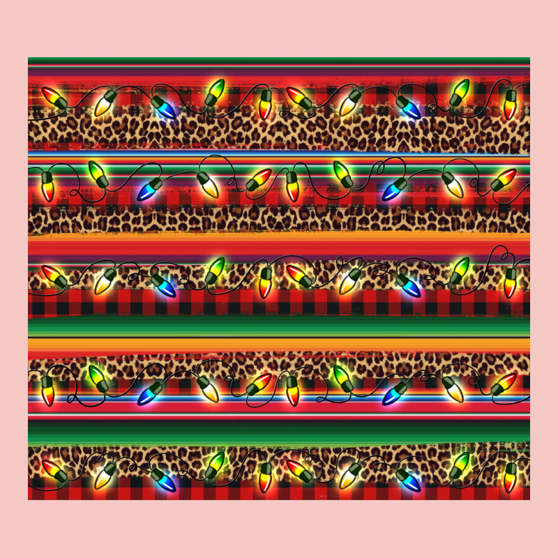 Christmas Lights Serape Urban Heavy Tee by BarkalooDesign | Teevron